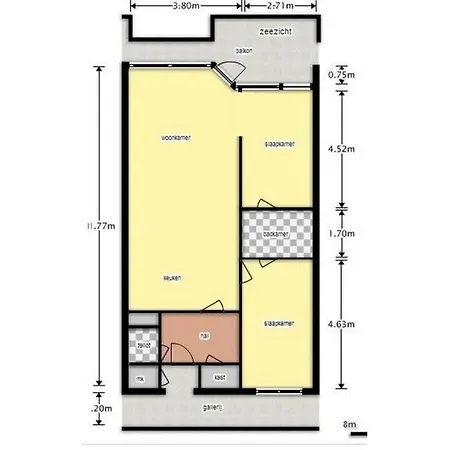 Sterflat 151 Egmond aan Zee